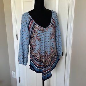 Heart Soul Flowered Blouse